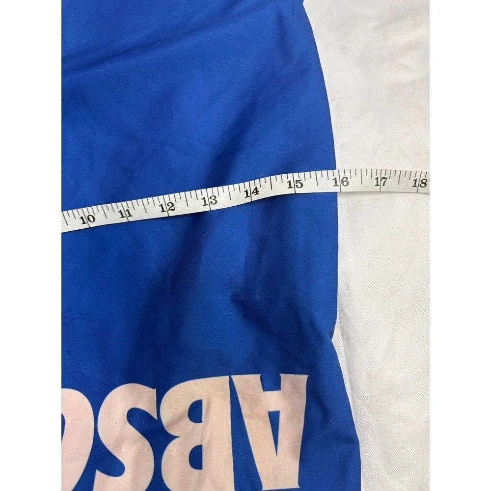 Blue Absolute vodka bag/ tote
